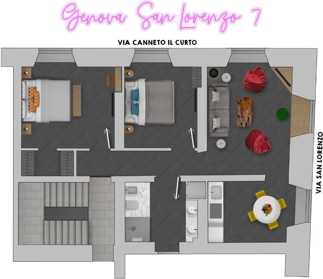 Genova San Lorenzo 7 Appartement Buitenkant foto